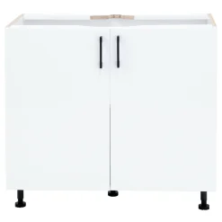 Discount Szafka dolna 2-drzwiowa TAVALI T/D90 biały połysk