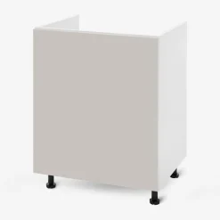 Szafki Kuchenne^Szafka dolna pod zlewozmywak BASIC PLUS BP/D60Z clay grey