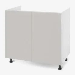 Szafki Kuchenne^Szafka dolna pod zlewozmywak BASIC PLUS BP/D80Z clay grey
