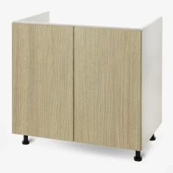 Szafki Kuchenne^Szafka dolna pod zlewozmywak BASIC PLUS BP/D80Z sand barbera oak