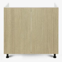 Szafki Kuchenne^Szafka dolna pod zlewozmywak BASIC PLUS BP/D80Z sand barbera oak