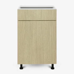 Szafki Kuchenne^Szafka dolna z szufladą BASIC PLUS BP/D50S1 sand barbera oak