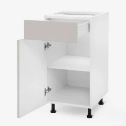 Szafki Kuchenne^Szafka dolna z szufladą BASIC PLUS BP/D40SR1 clay grey