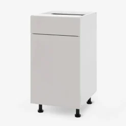 Szafki Kuchenne^Szafka dolna z szufladą BASIC PLUS BP/D40S1 clay grey