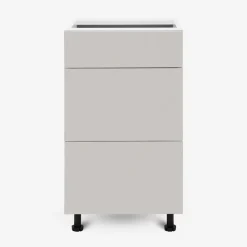 Szafki Kuchenne^Szafka dolna z szufladami BASIC PLUS BP/D45SR3 clay grey