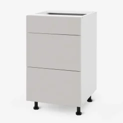 Szafki Kuchenne^Szafka dolna z szufladami BASIC PLUS BP/D45S3 clay grey