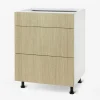 Best Szafka dolna z szufladami BASIC PLUS BP/D60SR3 sand barbera oak