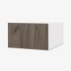 Szafki Kuchenne^Szafka górna głęboka BASIC PLUS BP/G600-56 dark rockfort hickory