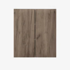 Szafki Kuchenne^Szafka górna wysoka BASIC PLUS BP/G80-92 dark rockfort hickory
