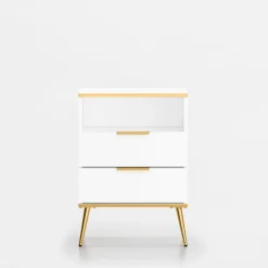 Discount inny Szafka nocna glamour VITERBO