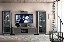 Clearance Modum Szafka pod telewizor ELITE DAY srebrna brzoza