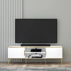 New inny Szafka pod telewizor glamour VITERBO