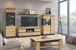 New Szafka pod telewizor z wnęką CORTE