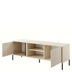 INFINI Szafki Rtv|Szafki^Szafka RTV beżowa DAST 153,1 cm