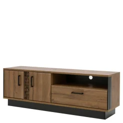 Sale Furni Home Szafka RTV DORIAN DN1 2D1S z oświetleniem