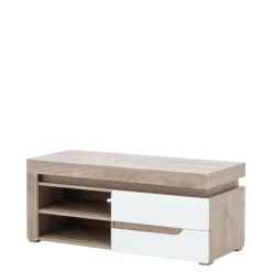 Discount Furni Home Szafka RTV IRMA IM1 z oświetleniem prawa