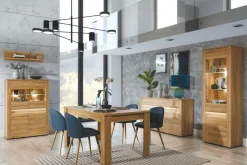Online Furni Home Szafka RTV SANDY 2S S1 z oświetleniem