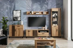 Furni Home Szafki Rtv|Szafki^Szafka RTV z lamelami NOEL