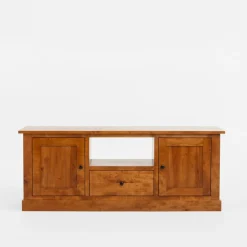 inny Szafki Rtv|Szafki^Szafka RTV z litego drewna PAOLA brzoza koniakowa, 150 cm