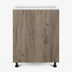 Szafki Kuchenne^Szafka stojąca BASIC PLUS BP/D60 dark rockfort hickory