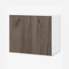 Szafki Kuchenne^Szafka wisząca BASIC PLUS BP/G45O dark rockfort hickory