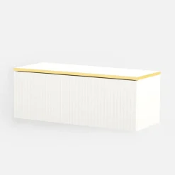 Online Exline Szafka wisząca biała GOLD 80 cm
