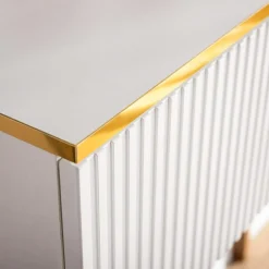 Online Exline Szafka wisząca biała GOLD 80 cm