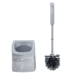 Akcesoria Łazienkowe|Akcesoria Łazienkowe^Szczotka do WC szara LOFT