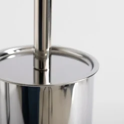 inny Akcesoria Łazienkowe|Akcesoria Łazienkowe^Szczotka do WC z pojemnikiem srebrna