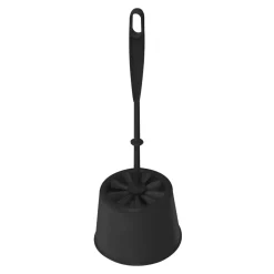 Online Szczotka do wc z pojemnikiem czarna MINI