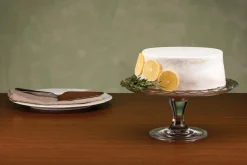 New Szklana patera na nóżce PATITE PATISSERIE 26,4 cm