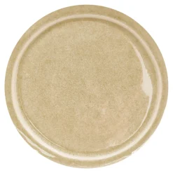 Discount Prima Cucina Talerz deserowy ceramiczny kremowy GLACIAR 21 cm