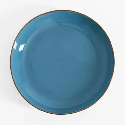 Porcelana Bogucice Talerze^Talerz deserowy RUSTIC BLUE 21 cm
