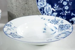 Porcelana Bogucice Talerze^Talerz głęboki EVIA BLUE 23,5 cm