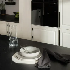 Porcelana Bogucice Talerze^Talerz głęboki GRANITE szary 22 cm