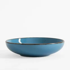 Porcelana Bogucice Talerze^Talerz głęboki RUSTIC BLUE 20 cm