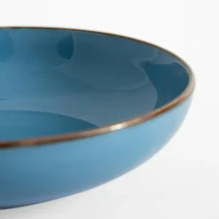 Porcelana Bogucice Talerze^Talerz głęboki RUSTIC BLUE 20 cm