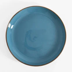 Porcelana Bogucice Talerze^Talerz obiadowy RUSTIC BLUE 27 cm