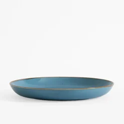 Porcelana Bogucice Talerze^Talerz obiadowy RUSTIC BLUE 27 cm