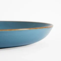 Porcelana Bogucice Talerze^Talerz obiadowy RUSTIC BLUE 27 cm