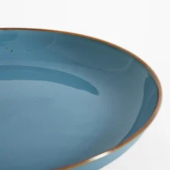 Porcelana Bogucice Talerze^Talerz obiadowy RUSTIC BLUE 27 cm