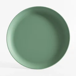 inny Grill I Piknik^Talerz z melaminy zielony 21 cm