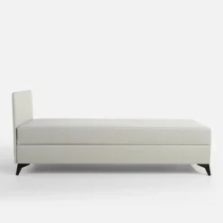 Clearance inny Tapczan młodzieżowy jasnoszary SIBI 90x200 cm
