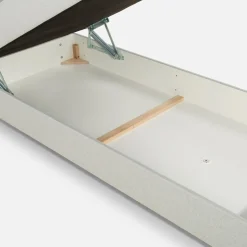 Clearance inny Tapczan młodzieżowy jasnoszary SIBI 90x200 cm