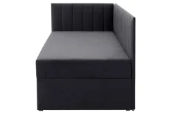 Clearance Tapczan narożny tapicerowany KLAUS 90x200 lewy