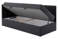 Clearance Tapczan narożny tapicerowany KLAUS 90x200 lewy