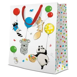 Discount Paw Torba prezentowa ANIMALS PARTY BIG 30x40 cm