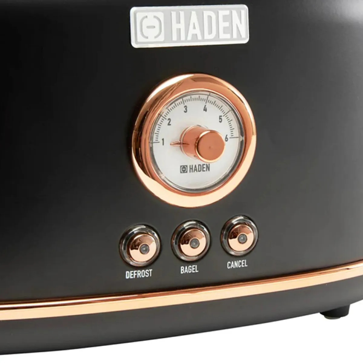 HADEN Małe Agd|Tostery^Toster HERITAGE czarny