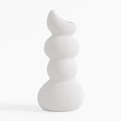inny Wazon bałwanek biały 24,2 cm