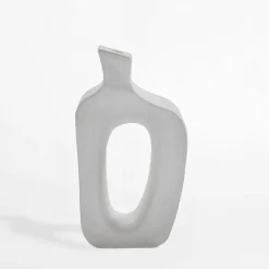Hot inny Wazon biały z dziurką 29 cm